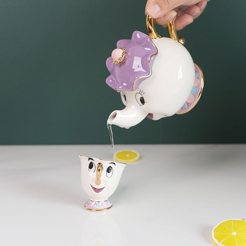 Coffee Tea Catering - In-Stock Teapot Cute Cartoon Beauty And