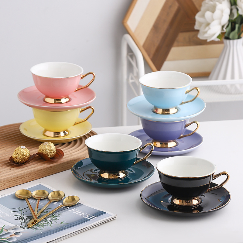 Coffee Tea English - English Light Luxury Bone China Coffee