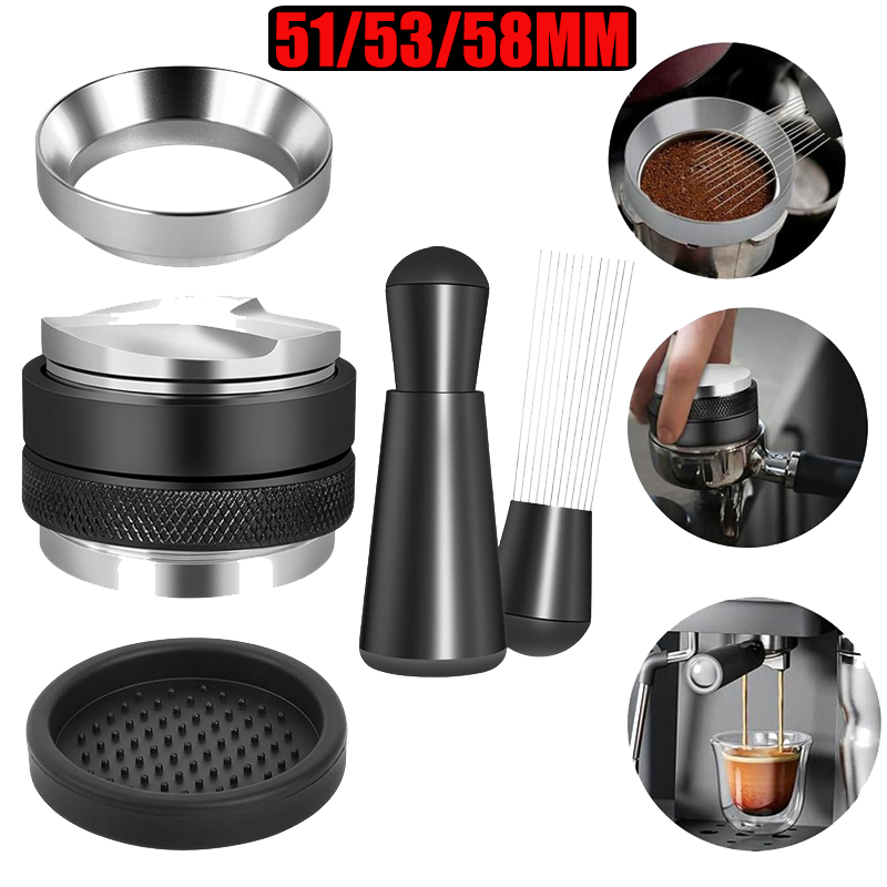 5Pcs Espresso Accessories Kit  - огляд і ціна Coffee Tamper Leveler