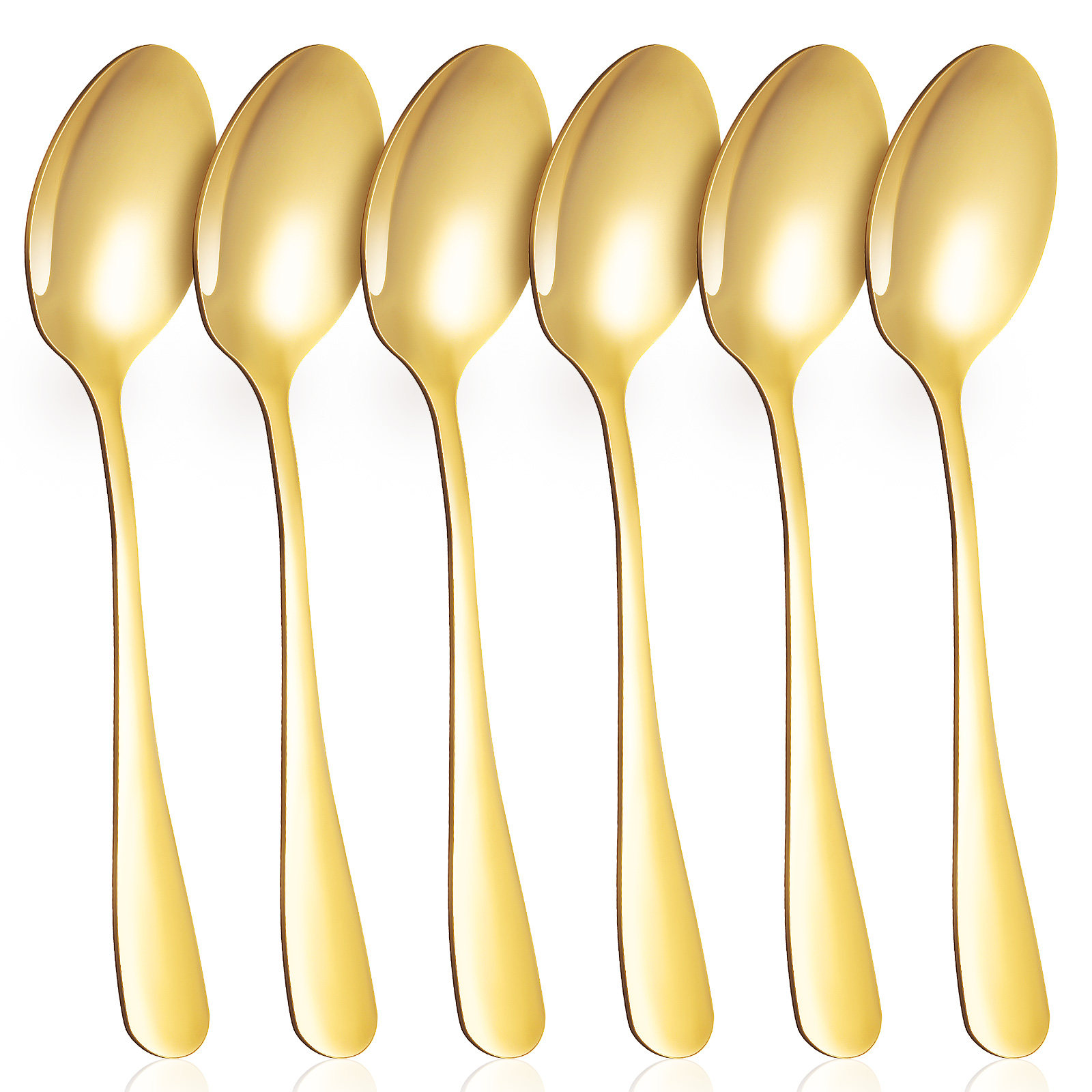 6Pcs Stainless Steel Spoon Set - огляд і ціна Coffee Jelly Tea