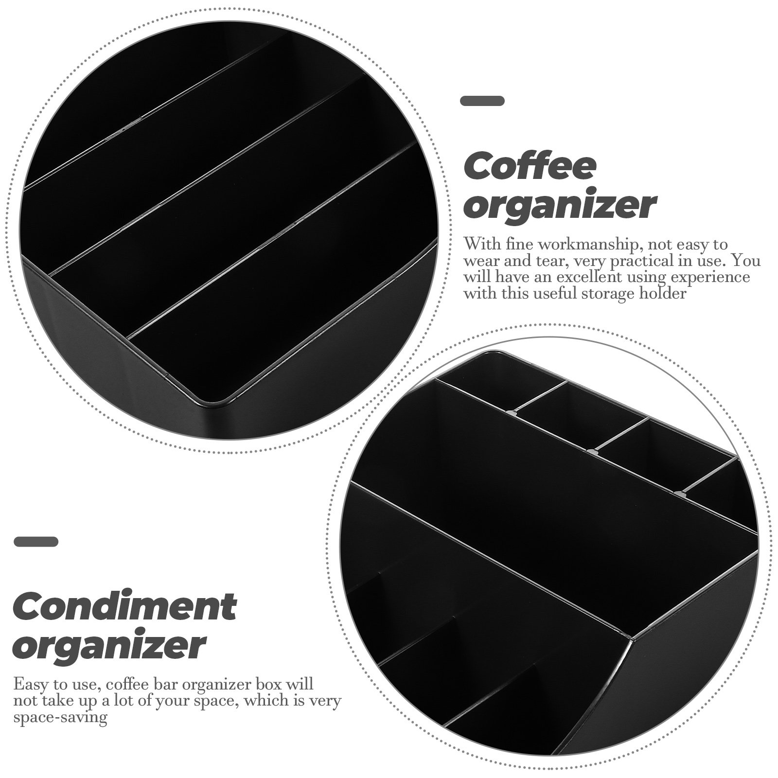 Coffee Station Organizer Resin - огляд і ціна Coffee Tea Station