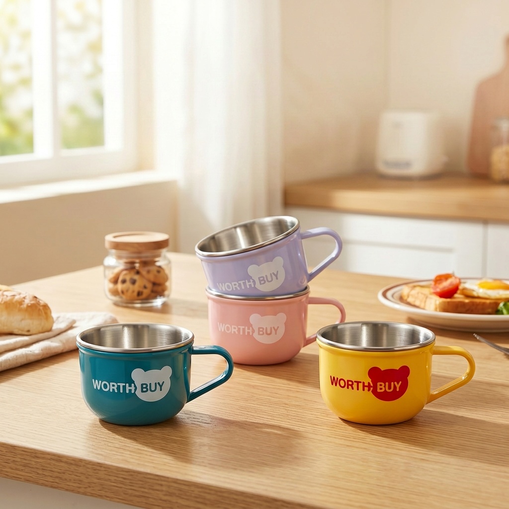 Cute Coffee Mug 304 Stainless  - огляд і ціна Coffee Tea Essentials