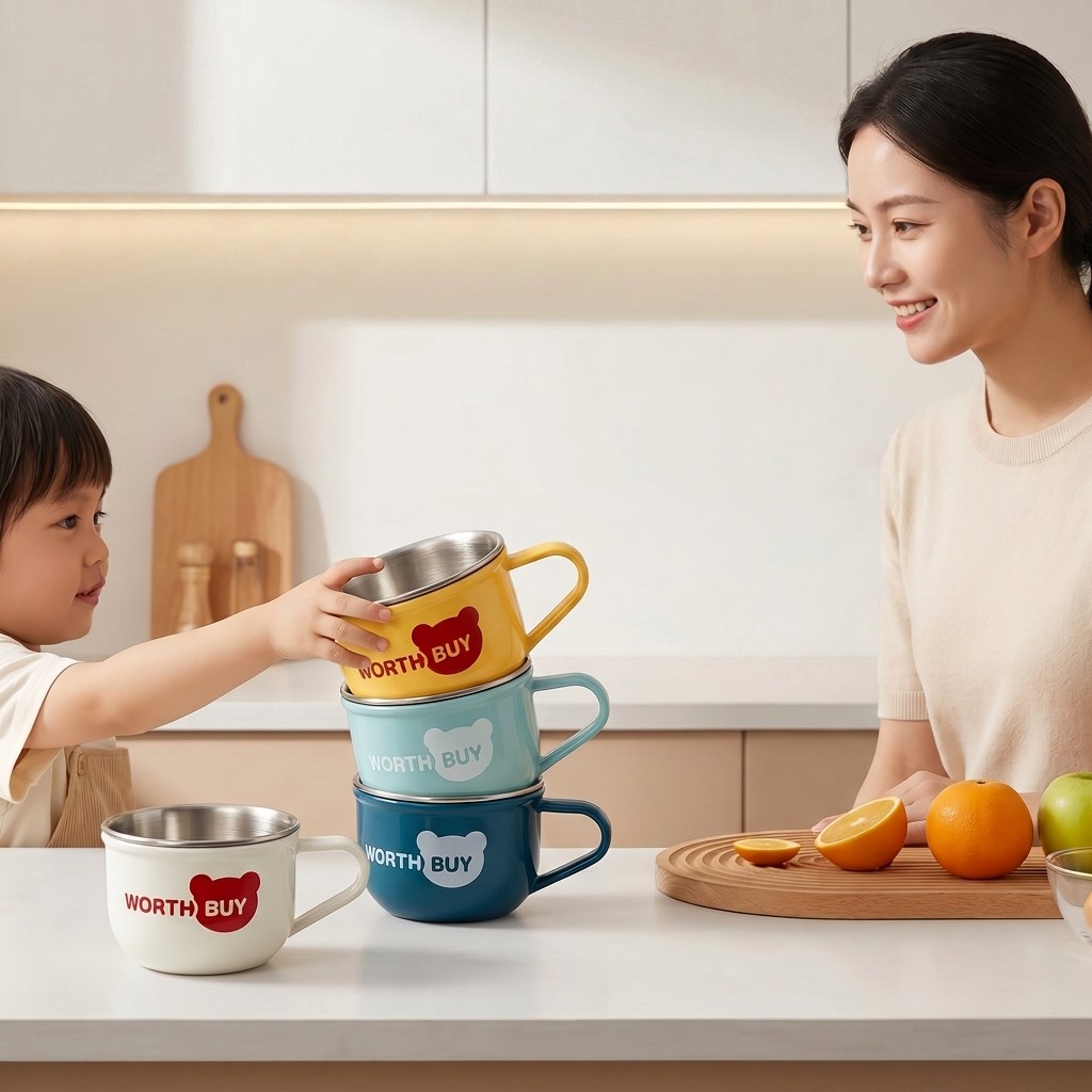 Cute Coffee Mug 304 Stainless  - огляд і ціна Coffee Tea Essentials