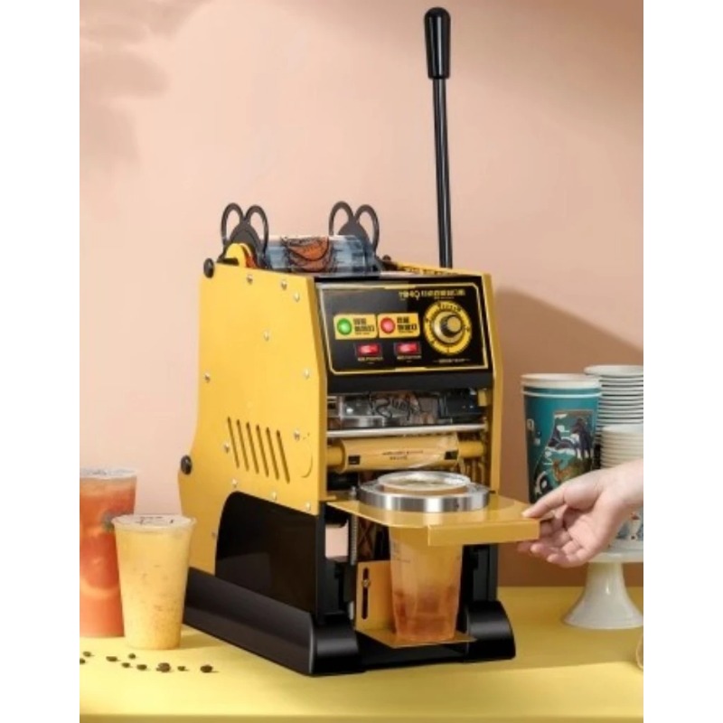 220V Manual Paper/Plastic Seal - огляд і ціна Coffee Tea Machine For Home