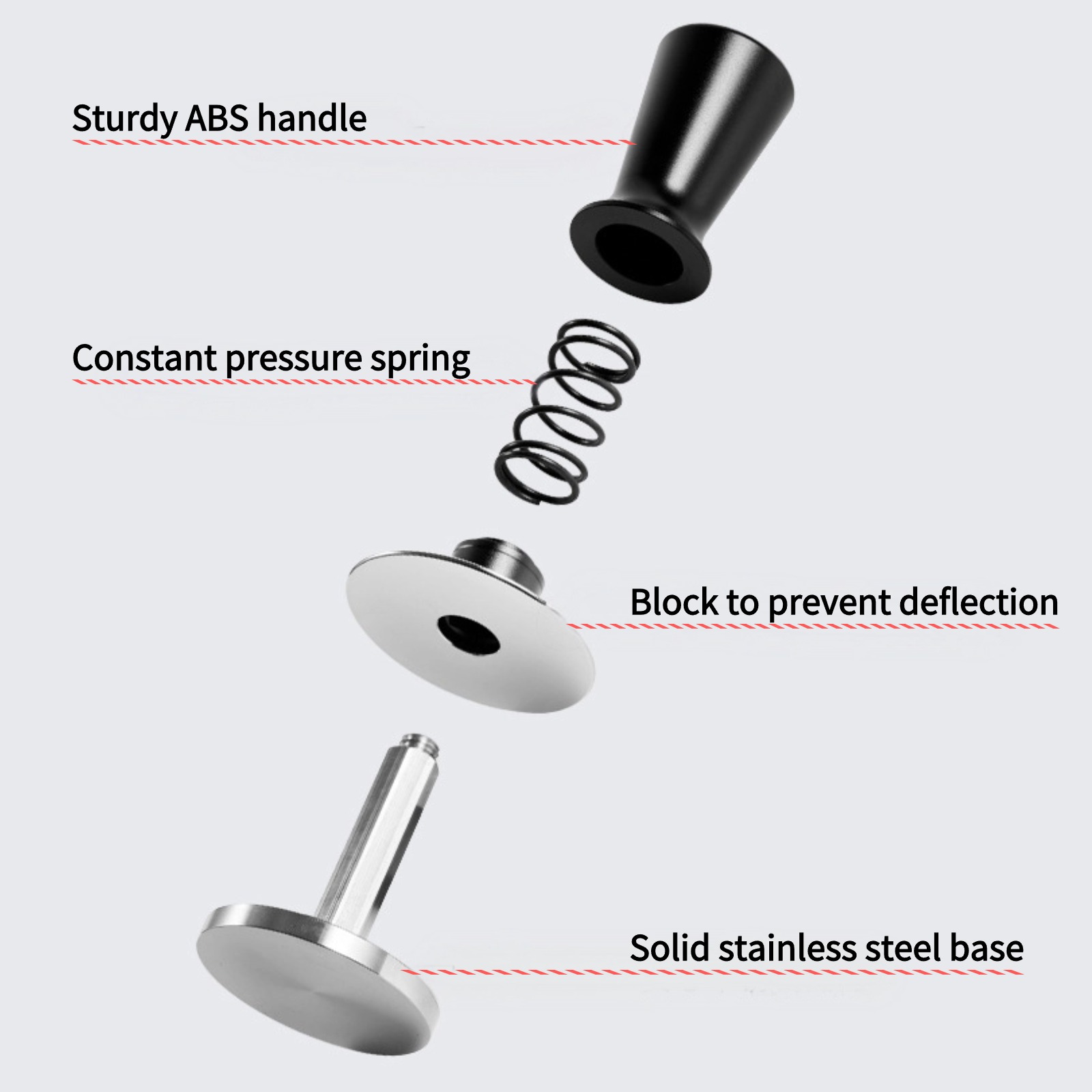 58mm 53mm 51mm Espresso Tamper - огляд і ціна Coffee Tamper Leveler