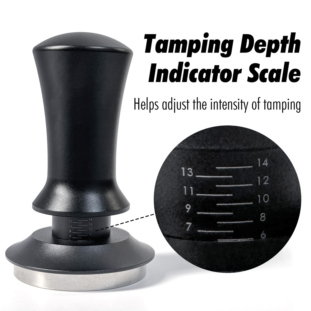 Coffee Tamper 58mm 54mm 51mm R - огляд і ціна Coffee Tamper Leveler