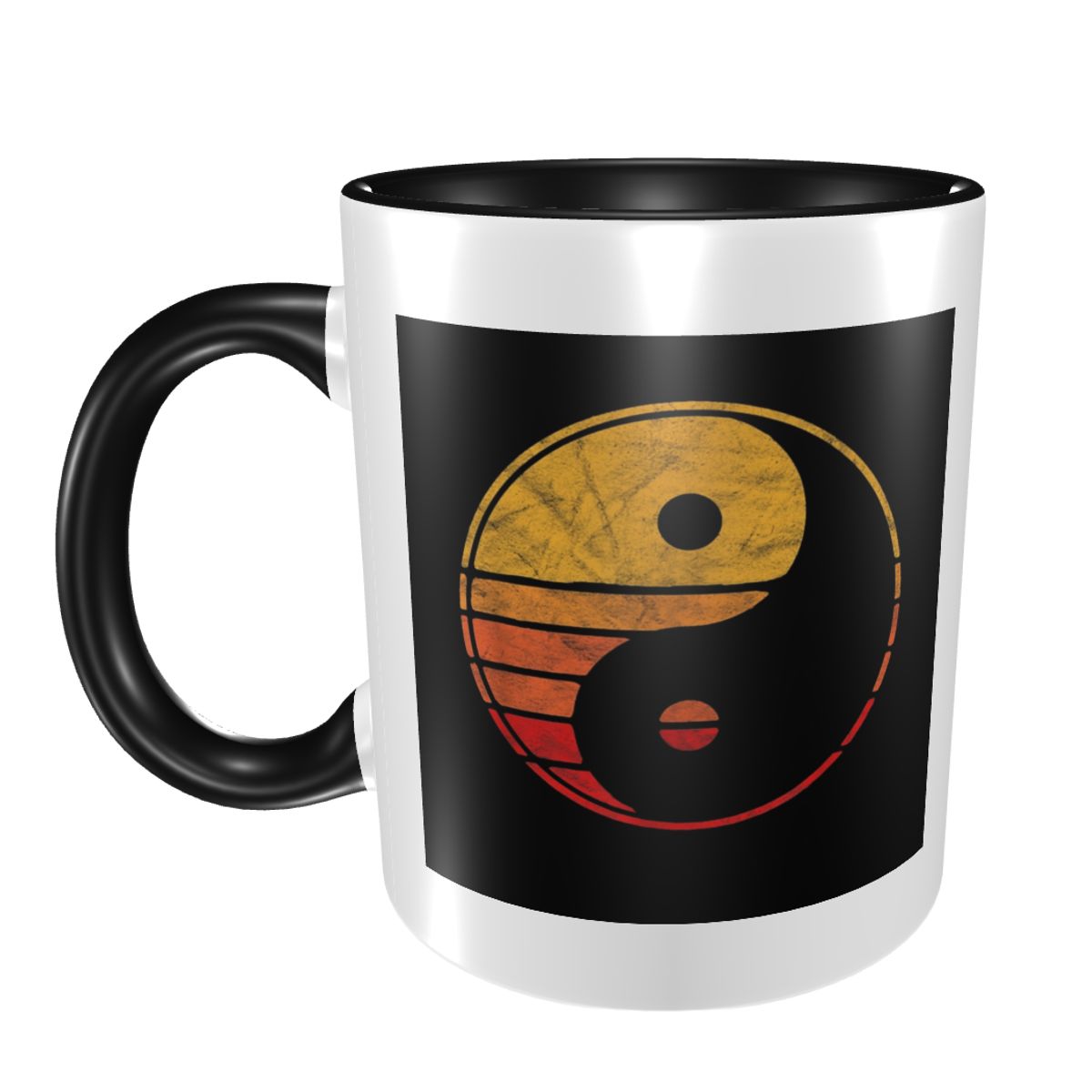 Humor Vintage Yin Yang 80's Mi - огляд і ціна Coffee Tea Yin Yang