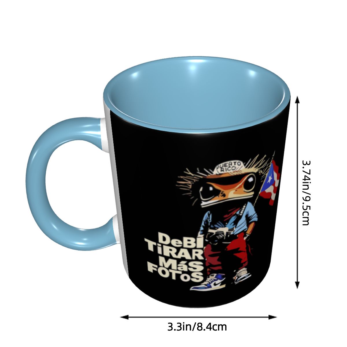 Bad Bunny DTMF Debi Tirar Mas  - огляд і ціна Coffee Tea Cup Foto
