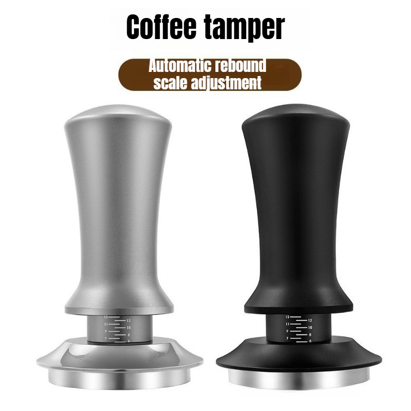 51/ 53/58mm Black Coffee Hand  - огляд і ціна Coffee Tamper Leveler