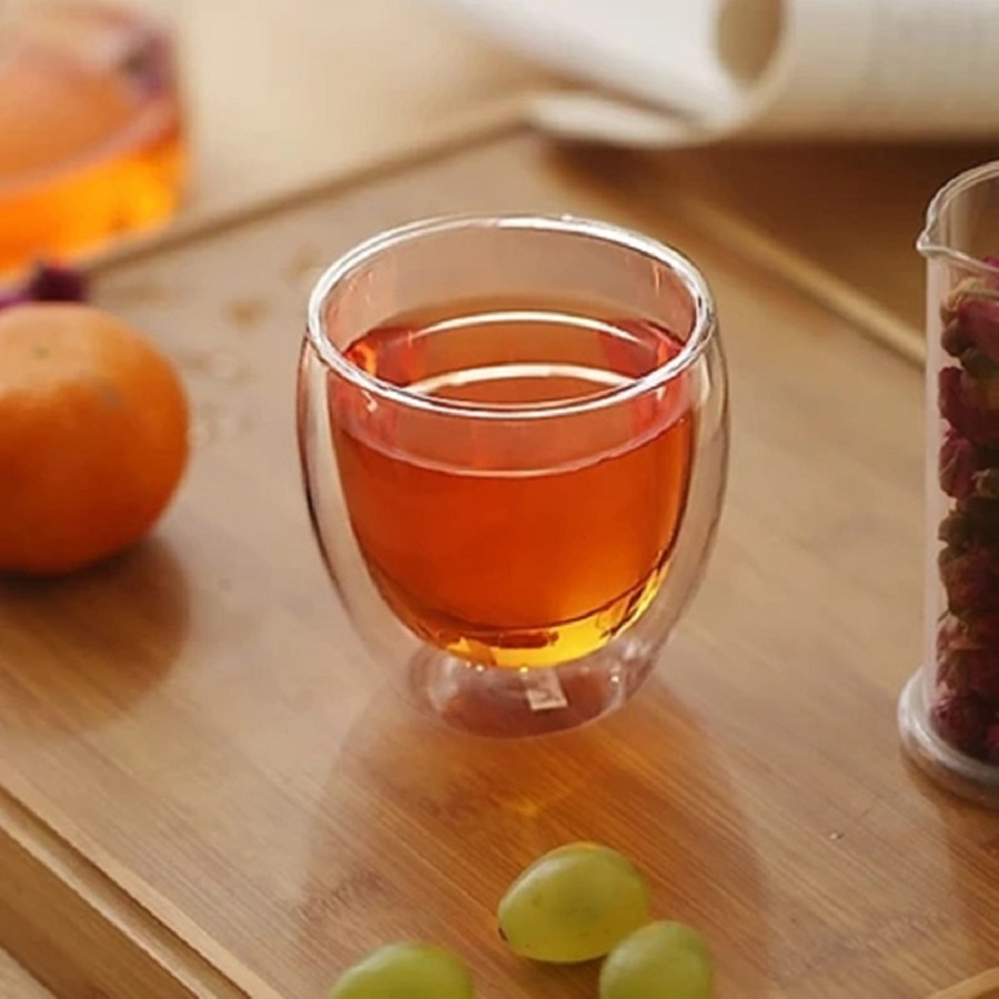Double Walled Glass Coffee Mug - огляд і ціна Coffee Tea Catering