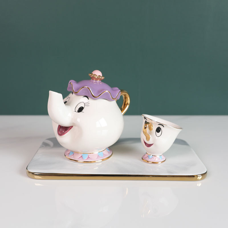 Hot Teapot Cartoon Beauty And  - огляд і ціна Coffee Tea Catering