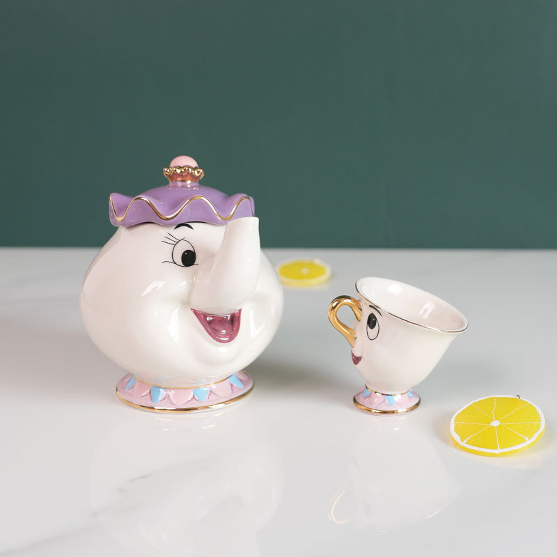 Hot Teapot Cartoon Beauty And  - огляд і ціна Coffee Tea Catering