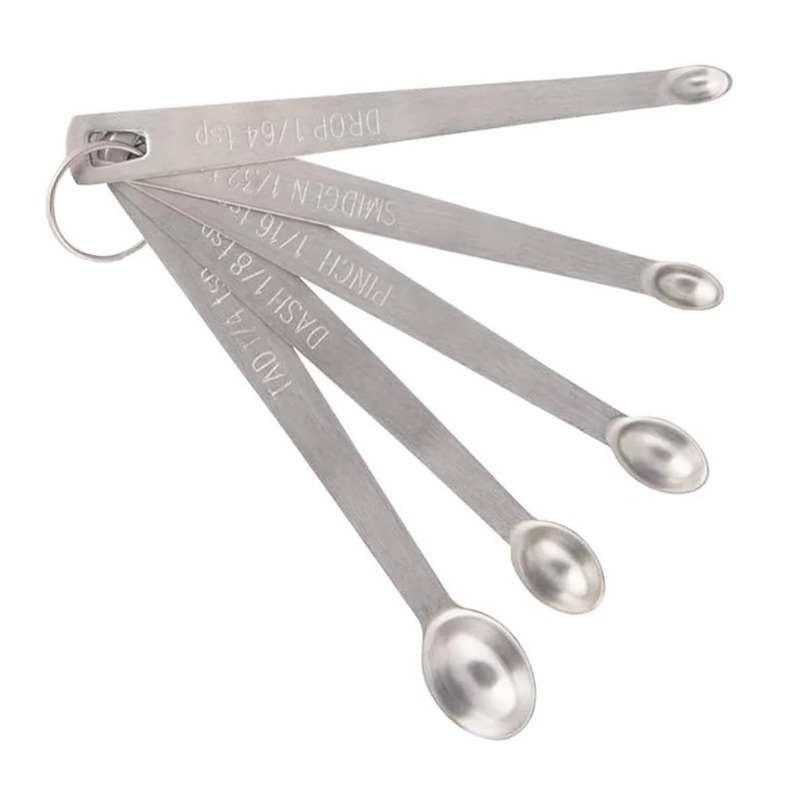 5pcs/Set Small Measuring Spoon - огляд і ціна Coffee Tea Catering