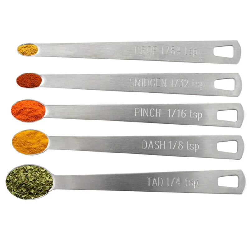 5pcs/Set Small Measuring Spoon - огляд і ціна Coffee Tea Catering