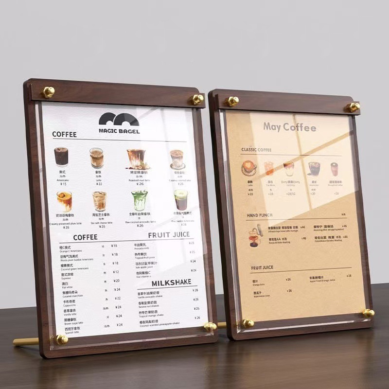 Custom A4/A5 Acrylic Wood Grai - огляд і ціна Coffee Tea Station