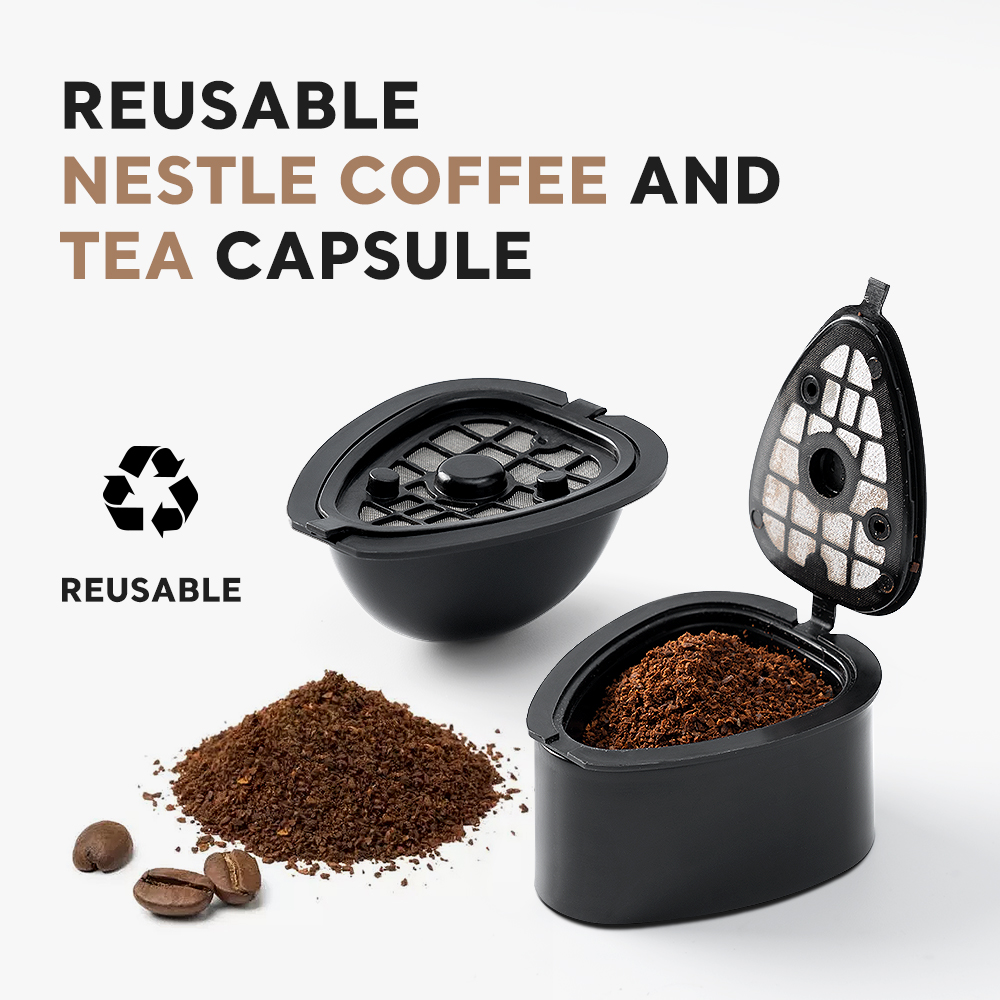 Reusable Nestle Capsule Tea fo - огляд і ціна Coffee Tea Machine For Home