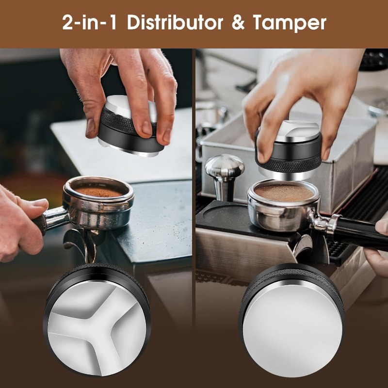 51/53/58mm 5pcs Espresso Set - - огляд і ціна Coffee Tamper Leveler