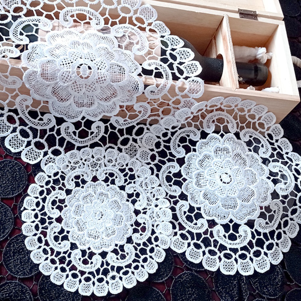 Ornament Prop Lace Embroidery  - огляд і ціна Coffee Tea Machine For Home