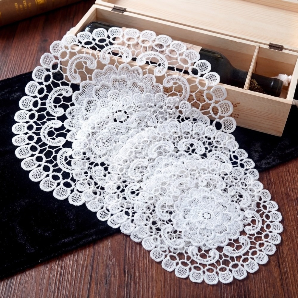 Ornament Prop Lace Embroidery  - огляд і ціна Coffee Tea Machine For Home