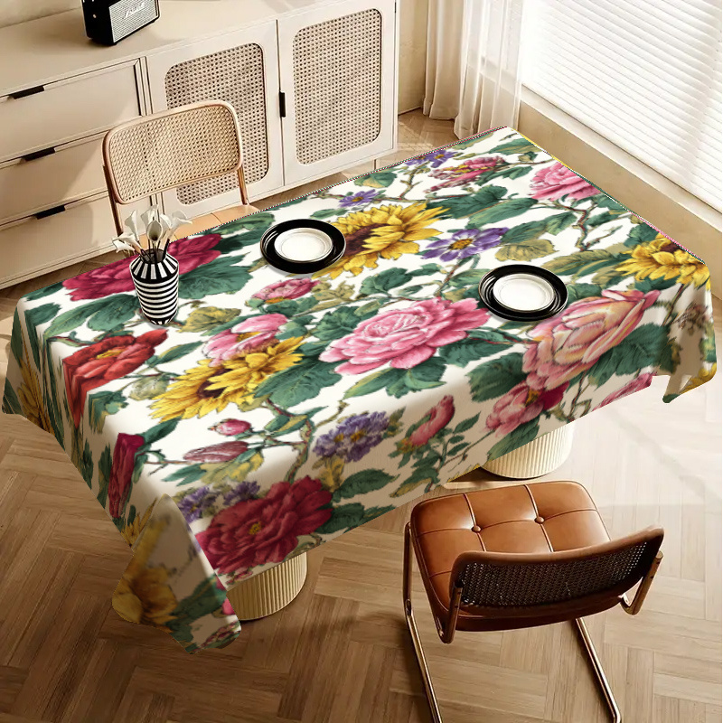 1pc Multicolor Floral Pattern  - огляд і ціна Coffee Tea Machine For Home